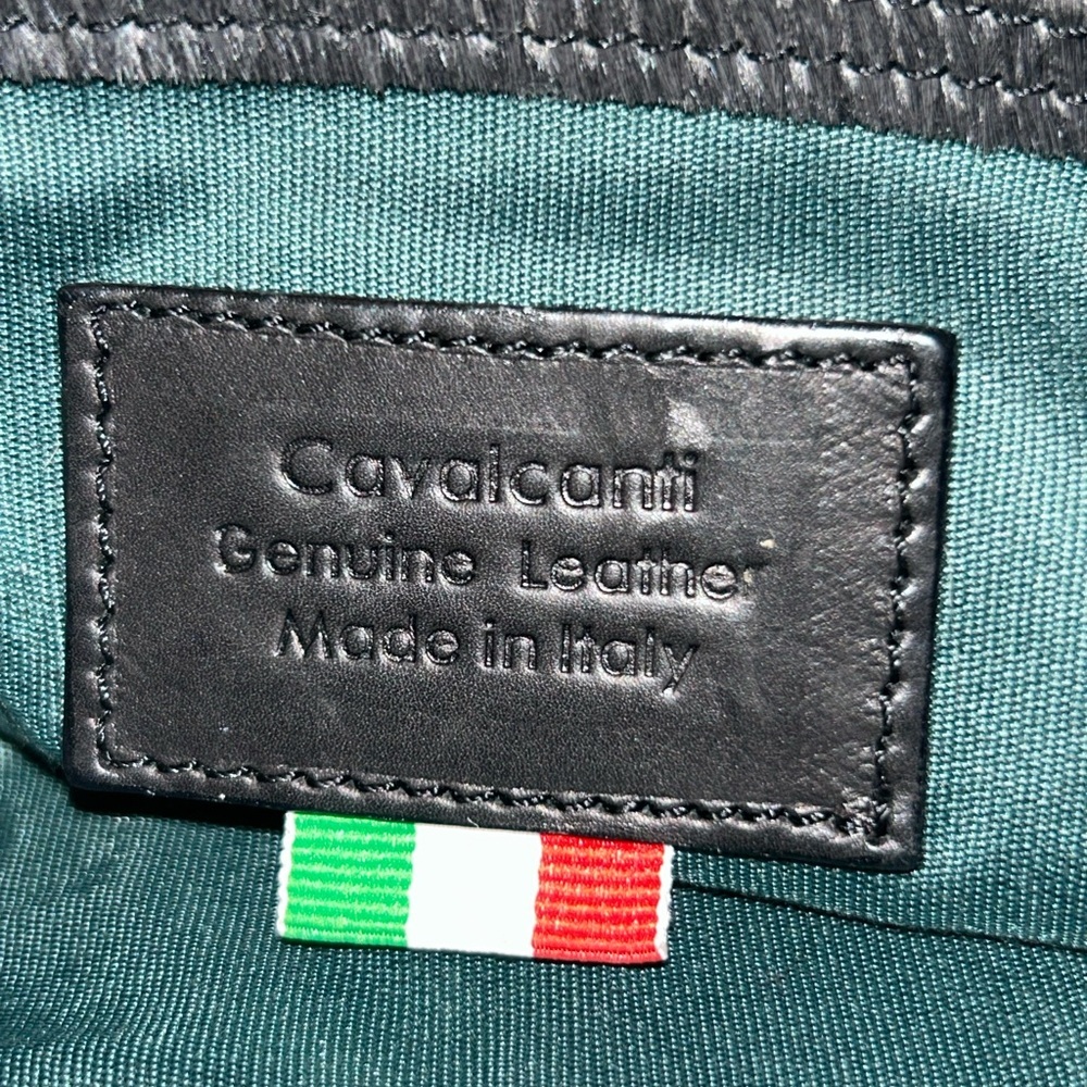 Euc Calvacanti calf hair patent leather satchel bag - Picture 11 of 11